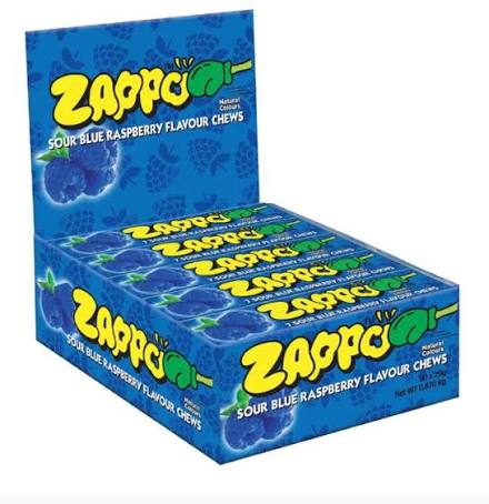 Australian Zappo Blue Raspberry - Case of 30