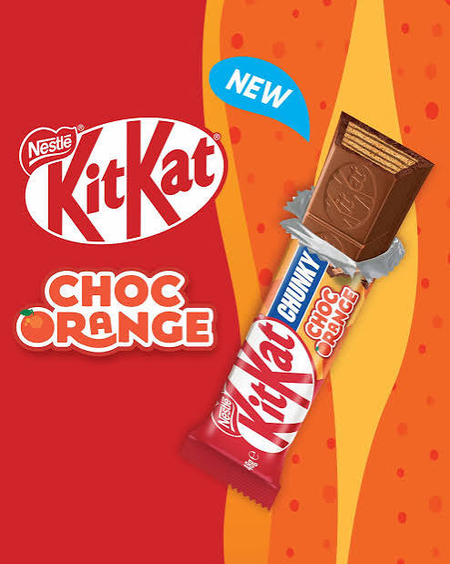 Australian Kit Kat Chunky - Choc Orange (Case of 36)