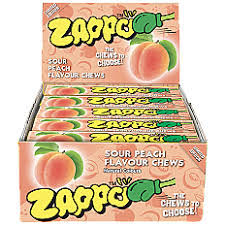 Australian Zappo Sour Peach - Case of 30