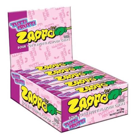 Australian Zappo Sour Tutti Fruity - Case of 30