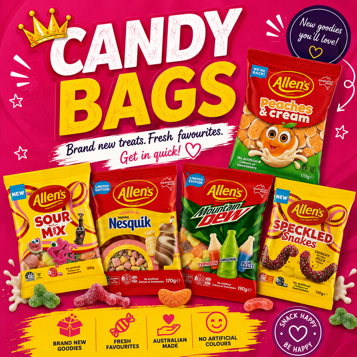Australian Candy Bags