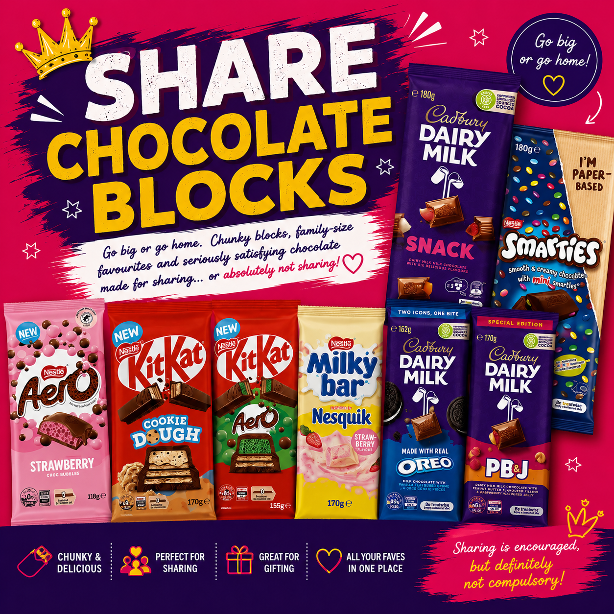 Share Chocolate Blocks