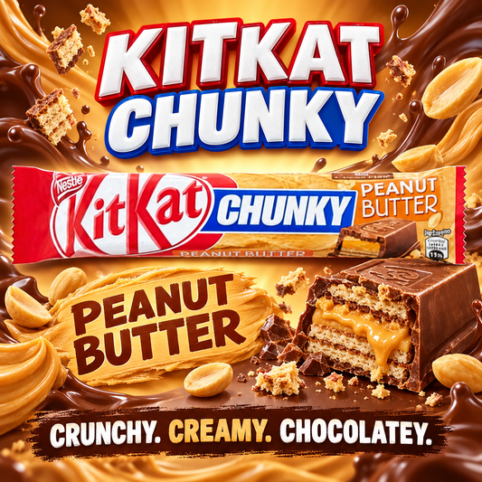 European Kit Kat Chunky - Peanut Butter 40gm (Case of 24)