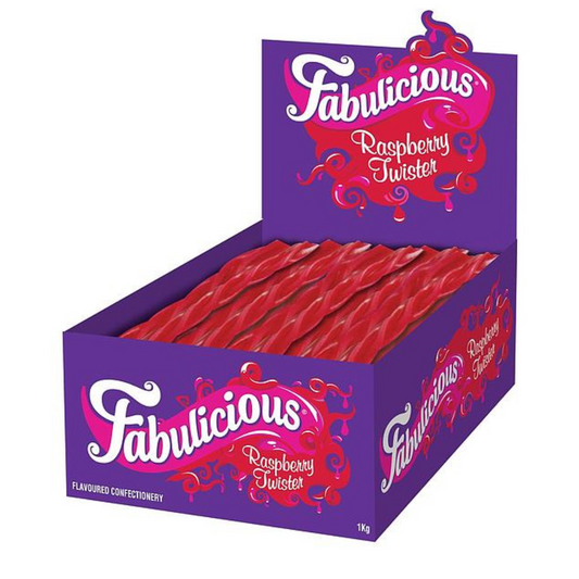 RJ's Raspberry Twists - 1kg