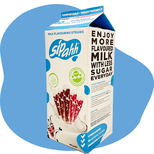Australian SIPAHH Flavour Straws Bulk Pack (40 Pieces)