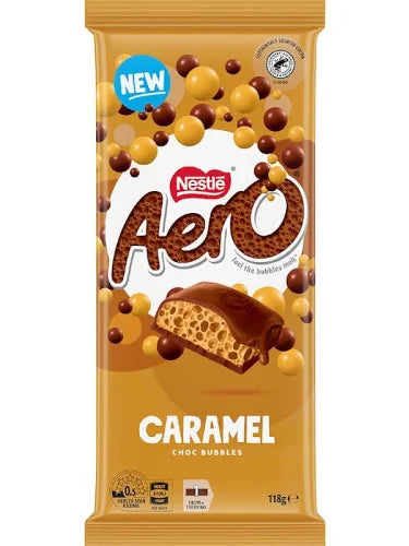 Australian Aero Caramel Block 118gm (Case of 13)