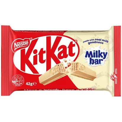 Kit Kat Milkybar 4x Finger 42gm (Case of 48)