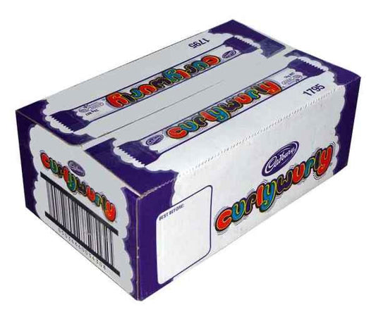 Australian Cadbury Curly Wurly (Case of 48)
