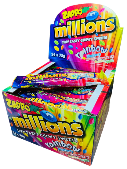 Australian Zappo Millions Rainbow 75gm - Case of 24