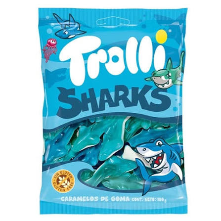 Trolli Sharks 100gm (Case of 12)