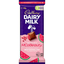 Australian Cadbury Block - MCoBeauty Watermelon** 180gm (Case of 15)