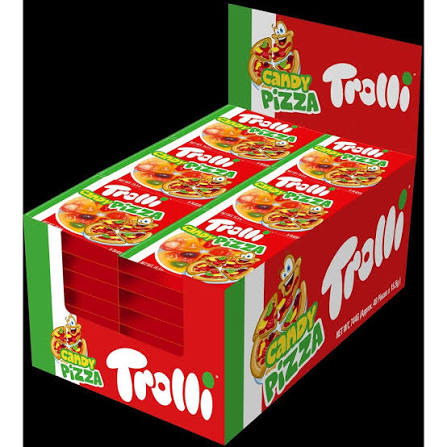 Trolli XXL Gummy Pizza Singles (Case of 12)