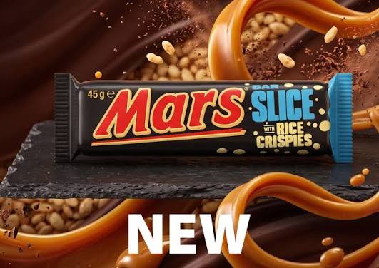 Australian Mars Bar Slice + Rice Crispies - 45gm (Case of 25)