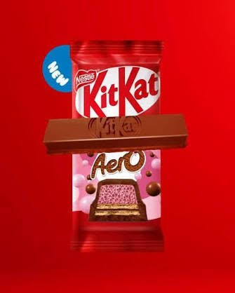 Australian Kit Kat Block Strawberry Areo 155gm (Case of 13)