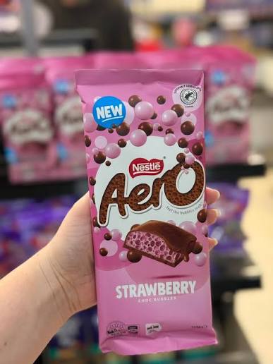 Australian Aero Strawberry Block 118gm (Case of 13)