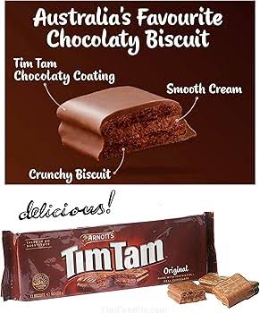 Australian Tim Tam Original 200gm (Case of 12)