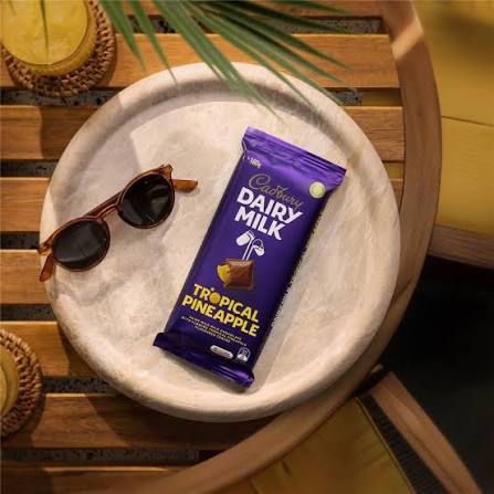 Australian Cadbury Block - Tropical Pineapple 180gm (Case of 15)
