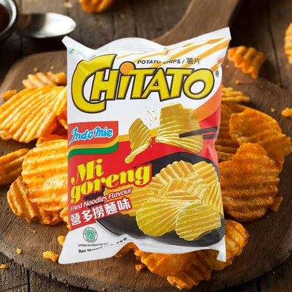 Chitato Potato Chips Migoreng Flavour 55gm - Case of 6