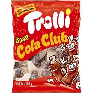 Trolli Sour Cola Bottles - 150gm (Case of 10)