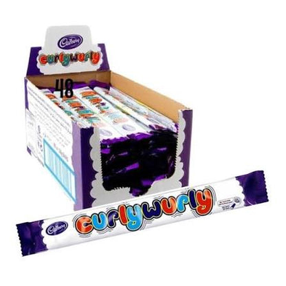 Australian Cadbury Curly Wurly (Case of 48)