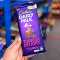 Australian Cadbury Block - Turkish Delight 180gm (Case of 15)