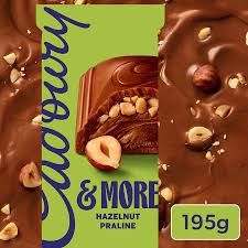 Australian Cadbury & More - Hazlenut Prailene 195gm (Case of 15)