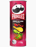 Australian Pringles 118gm - Zesty Chilli Lime (Case of 12)