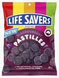 Lifesavers BlackCurrant Pastilles 180gm Bags (Case of 12)