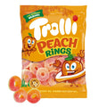 Trolli Peach Rings 100gm - (Case of 16)